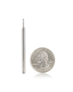 Amana Tool 46237 1/16" Solid Carbide Spiral Plunge Router Bit