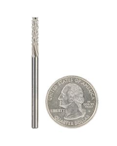 Amana Tool 46260 1/8" Solid Carbide CNC Spiral Carbon Down-Cut Router Bit