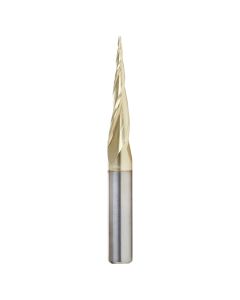 Amana Tool 46280-S 1/32" Up-Cut Spiral ZrN Coated Router Bit