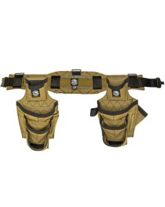 Badger Tool Belts 463120 XL Blue Collar Briefcase Extra Large Sawdust Sage Framer Belt Set