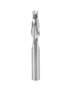 Amana Tool 46378 3/8" Solid Carbide Up-Cut Ball Nose Spiral Router Bit