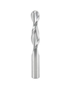 Amana Tool 46384 2-1/8" Solid Carbide Up-Cut Ball Nose Spiral Router Bit