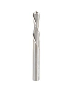 Amana Tool 46476 1/4" Down-Cut Ball Nose Spiral Router Bit
