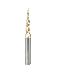 Amana Tool 46582 1/16" Solid Carbide CNC 2D & 3D Carving Up-Cut Router Bit