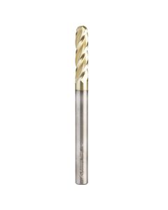 Amana Tool 46584 1/4" CNC Ball Tip ZrN Coated Router Bit