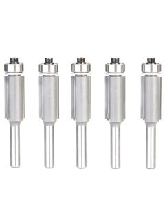 Amana Tool 47104-5 1/2" Carbide Tipped Flush Trim Router Bit Set, 5 Piece