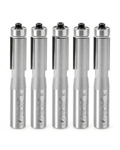 Amana Tool 47108-5, 1/2" x 1/2" x 3-1/4" 2FL CT Flush Trim Router Bit, 5/Pack