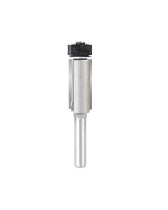 Amana Tool 47145, 1/2" x 1/4" x 2-5/8" 2FL CT Trimmer with Euro Square Bearing Router Bit