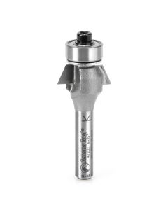 Amana Tool 47202 3/4" Carbide Tipped Bevel Laminate Trim Router Bit with Ball Bearing
