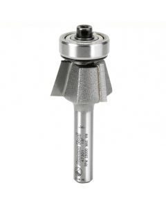 Amana Tool 47301 51/64" Carbide Tipped Bevel Laminate Trim Router Bit with Ball Bearing