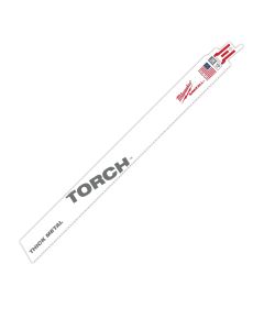 Milwaukee 48-00-5714, 12" 10TPI Torch Reciprocating Sawzall Blade, 5/Pack