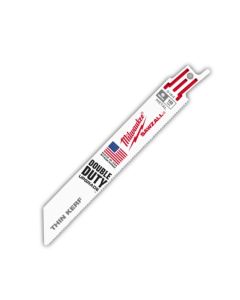 Milwaukee 48-01-6184, 6" 18TPI Sawzall Reciprocating Blade, 50/Pack
