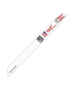 Milwaukee 48-01-6188, 9" 18TPI Sawzall Reciprocating Blade, 50/Pack