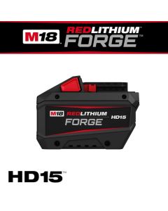 Milwaukee 48-11-1819, M18 15Ah Redlithium Forge HD15 Battery 