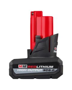 Milwaukee 48-11-2450 M12 Redlithium High Output 12V XC5.0 Battery Pack