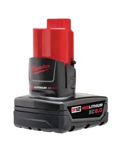 Milwaukee 48-11-2460 M12 Redlithium 12V XC 6.0Ah Battery Pack