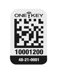 Milwaukee 48-21-0001 One-Key Small Plastic Surface Asset ID Tag