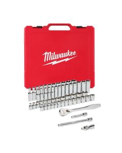 Milwaukee 48-22-9008, 56-Piece 3/8" Drive Ratchet & Socket Set