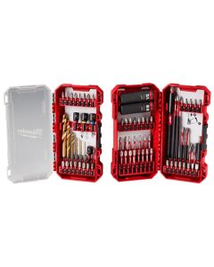 Milwaukee 48-32-4098 Shockwave Impact Duty Drill 75 Piece Drive & Fasten Set