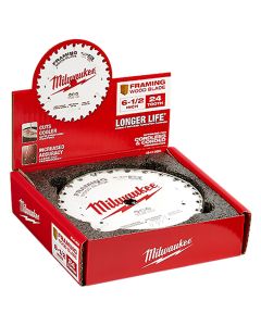 Milwaukee 48-41-0620 6-1/2" 24 TPI Framing Circular Saw Blade