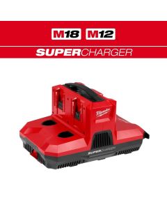 Milwaukee 48-59-1818, M18 & M12 Four Bay Simultaneous Super Charger W/ Packout Compatibility