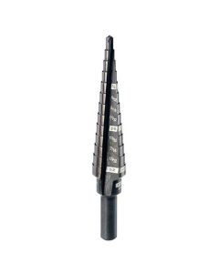 Milwaukee 48-89-9201 1/8" - 1/2" #1 Black Oxide Step Drill Bit