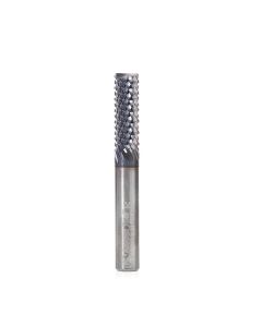Amana Tool 48063-E, 8mm x 8mm x 63mm SC AlTiN Fiberglass End Mill Router Bit