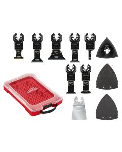 Milwaukee 49-10-9114, Open-Lok 15-Piece Multi-Tool Blade Variety Kit 