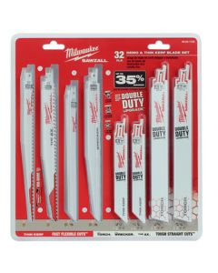 Milwaukee 49-22-1132 Sawzall Demolition and Standard Blade Set
