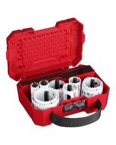 Milwaukee 49-22-4025 Hole Dozer 3.5 TPI 13 Piece General Purpose Hole Saw Kit