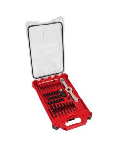 Milwaukee 49-22-5604 38 Piece SAE Tap & Die Packout Set w/Hex-Lok 2-in-1 Handle