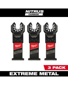 Milwaukee 49-25-1563 Nitrus Carbide Open-Lok 2" Universal Fit Multi-Tool Blade, 3 Piece