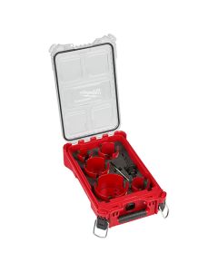 Milwaukee 49-56-9295 Big Hawg 9 Piece Carbide Teeth Hole Saw Kit with Packout Compact Organizer
