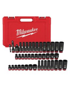 Milwaukee 49-66-7009, 43-Piece 3/8" SAE & Metric Socket Set