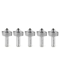 Amana Tool 49350-5, 1-3/8" Dia x 1/2" 5-Piece Rabbet Router Bit