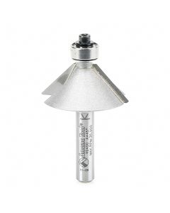 Amana Tool 49400 1-1/4" Carbide Tipped Chamfer Router Bit