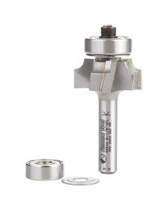 Amana Tool 49544 1/8"R 1/4"SHK 4 Flute Corner Round Router Bit