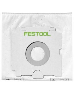 Festool 496186 Selfclean Filter Bags for CT 36 Dust Extractor, 5 Piece