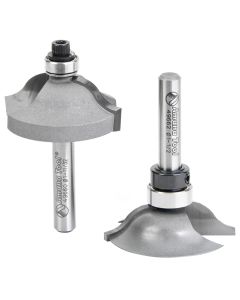 Amana Tool 49663 1/4" Carbide Tipped Ogee Stile and Rail Router Bit Set