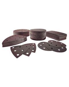 Festool 499097 5" P120 Grit Rubin 2 Abrasive Sheet, 50 Piece