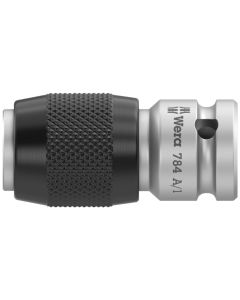 Wera Tools 5042750001, 784 A 1/4" Adaptor with Quick-Release Chuck