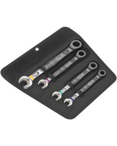 Wera Tools 5073295001, 4 PC 6000 Joker 4 Imperial Set 1 Ratcheting Combination Wrenches Set