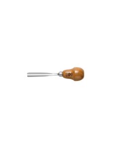 Two Cherries 5110810, 10mm Small Straight Gouge with Pear Handle