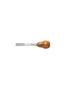 Two Cherries 5114002, 2mm Small Curved V-Chisel with Pear Handle