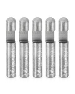 Amana Tool 51200-5, 1/4" x 1-1/2" 1FL SC Panel Pilot Flush Trim Router Bit, 5/Pack