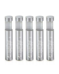 Amana Tool 51204-5 Short/Flat Pilot for Flush Trim Dado Clean Out, 5/Pack