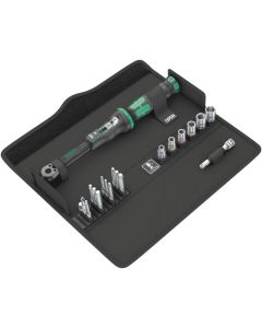 Wera Tools 5130110001, 20 PC Click-Torque A 6 Set 1, 2.5-25 Ratchet Set