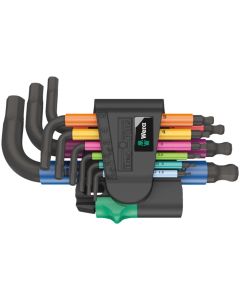Wera Tools 5133164001, 9 PC 950/9 Hex-Plus Multicolour 2 L-Key Set