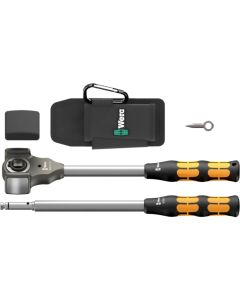 Wera Tools 5133862001, 5 PC 8002 C Koloss All Inclusive Ratchet Set with 1/2" Drive