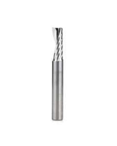Amana Tool 51378 3/8" Solid Carbide Spiral 'O' Single Flute Up-Cut CNC Router Bit